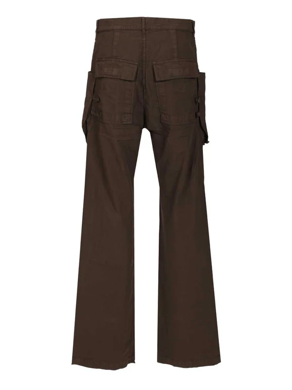 Rick Owens Drkshdw Brown Casual Pants - Image 2