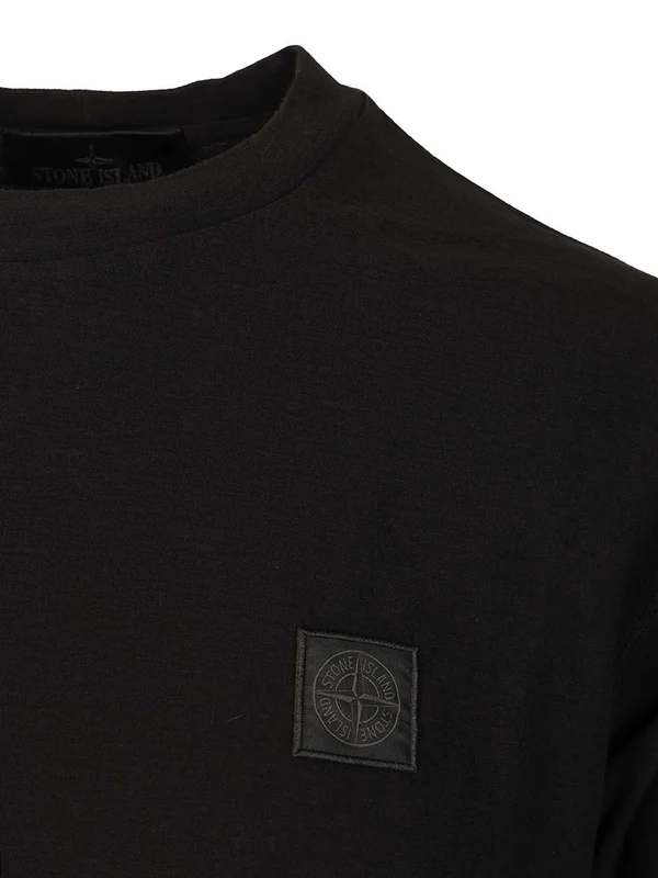 Stone Island Black Half Sleeve - Image 3