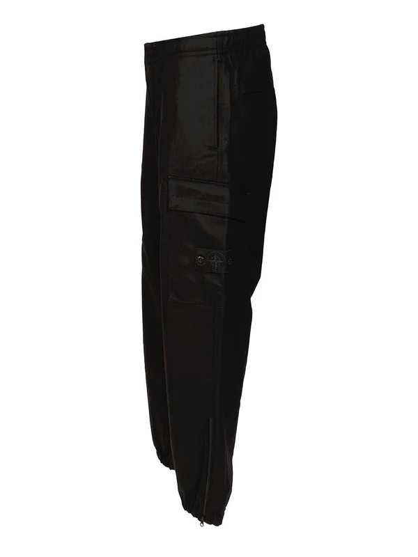 Stone Island Black Casual Pants - Image 3