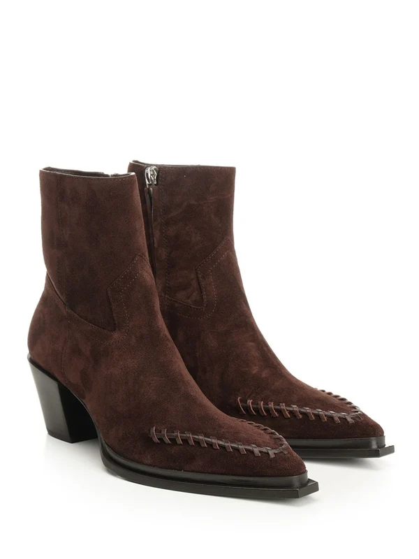 Jimmy Choo Brown Ankle Boots - Image 2