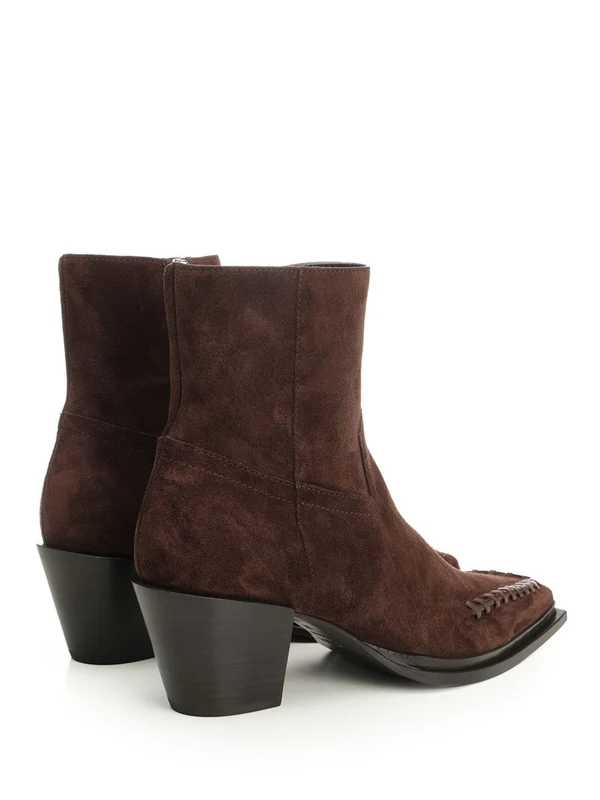 Jimmy Choo Brown Ankle Boots - Image 3