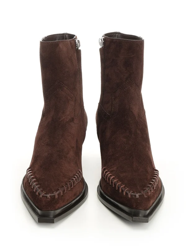 Jimmy Choo Brown Ankle Boots - Image 5