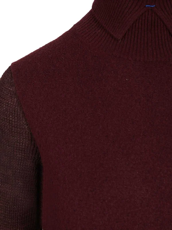 Burberry Burgundy Knitted - Image 4