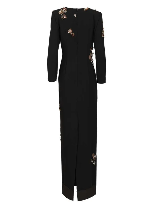 Dries Van Noten Black Long Dress - Image 2