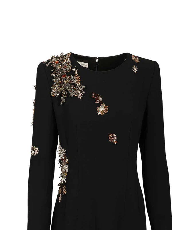Dries Van Noten Black Long Dress - Image 3