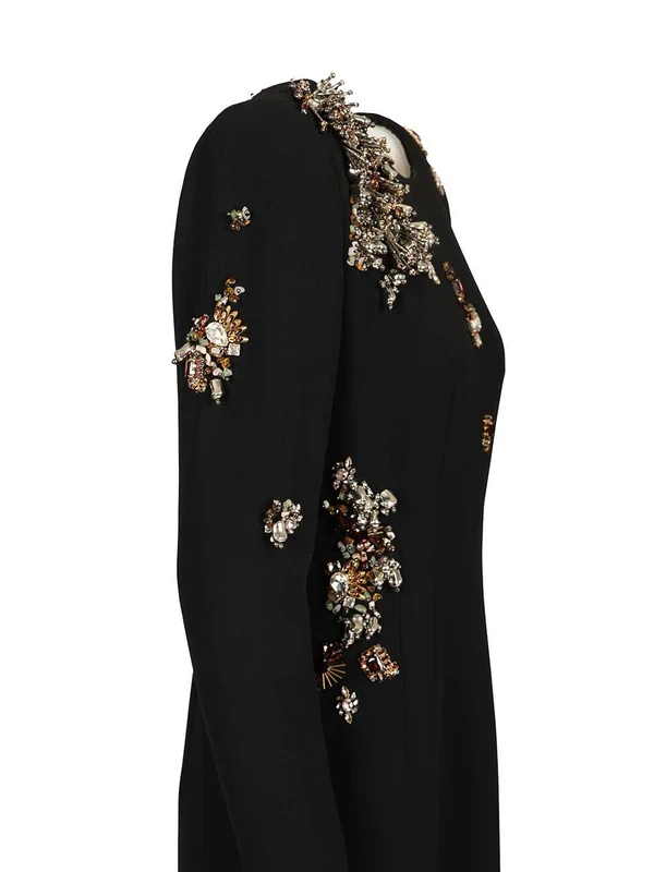 Dries Van Noten Black Long Dress - Image 4