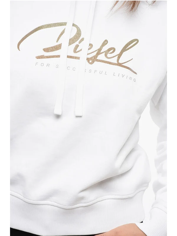 Diesel White Hoodies - Image 3