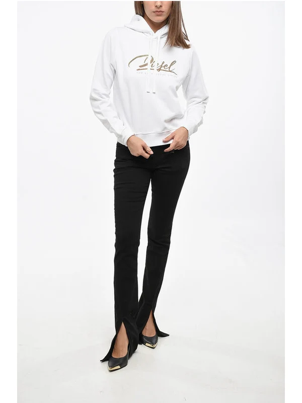 Diesel White Hoodies - Image 4