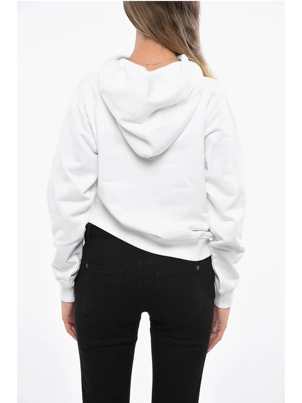 Diesel White Hoodies - Image 2