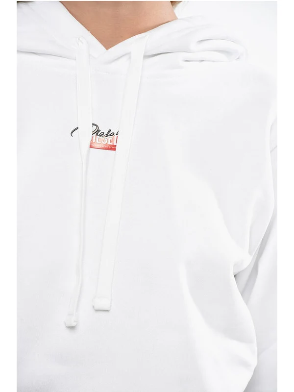 Diesel White Hoodies - Image 3
