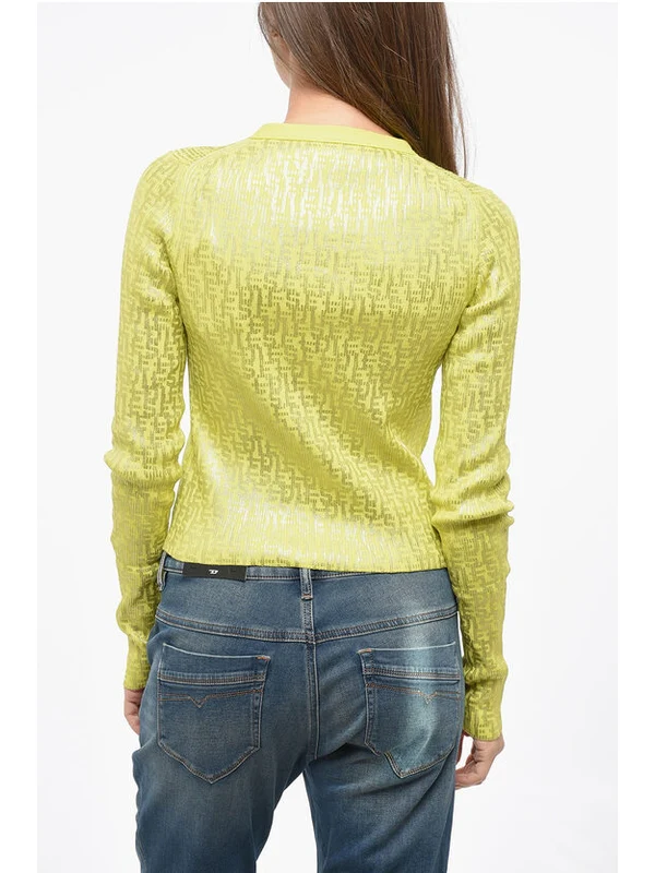Diesel Yellow Cardigans - Image 2