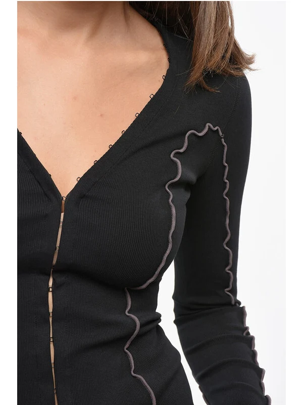 Diesel Black Cardigans - Image 3