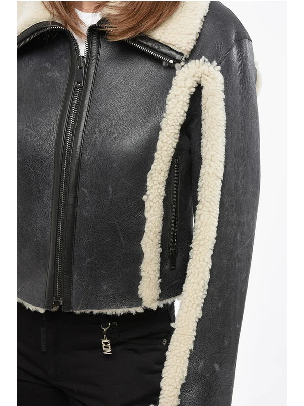 Diesel Black Fur & Shearling - Image 3
