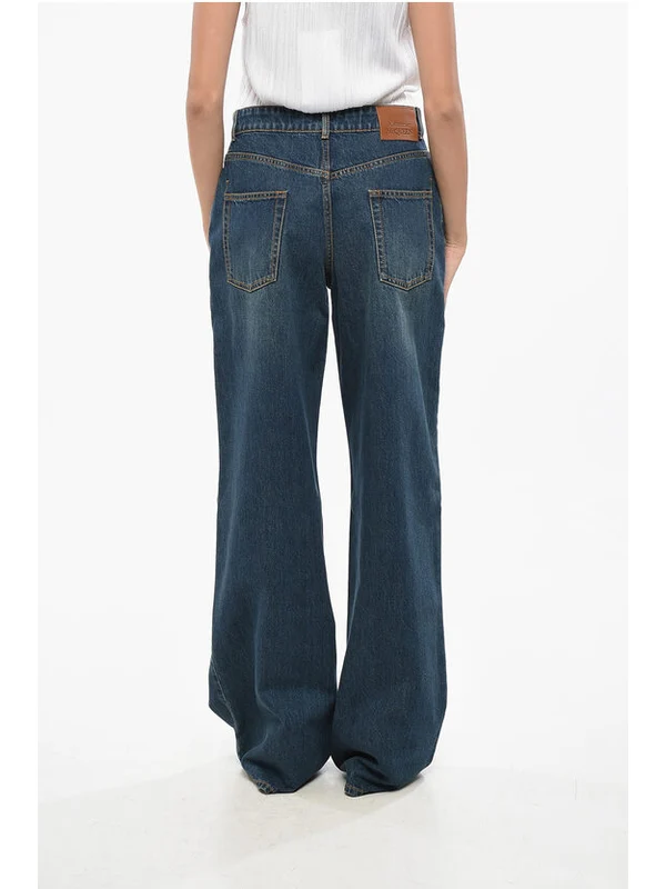 Alexander Mcqueen Blue Denim Pants - Image 2