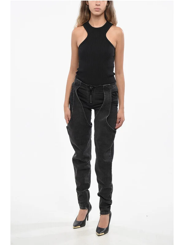 Balmain Black Denim Pants - Image 4
