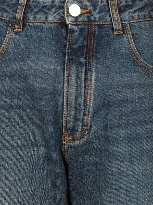 Alaia Blue Denim Pants - Image 3