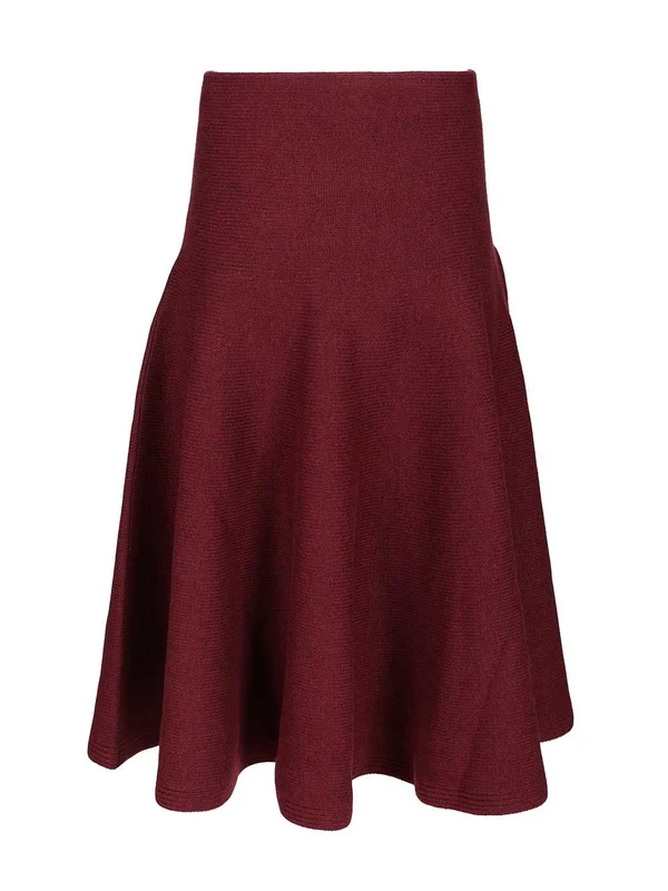 Alaia Burgundy Skirts - Image 2