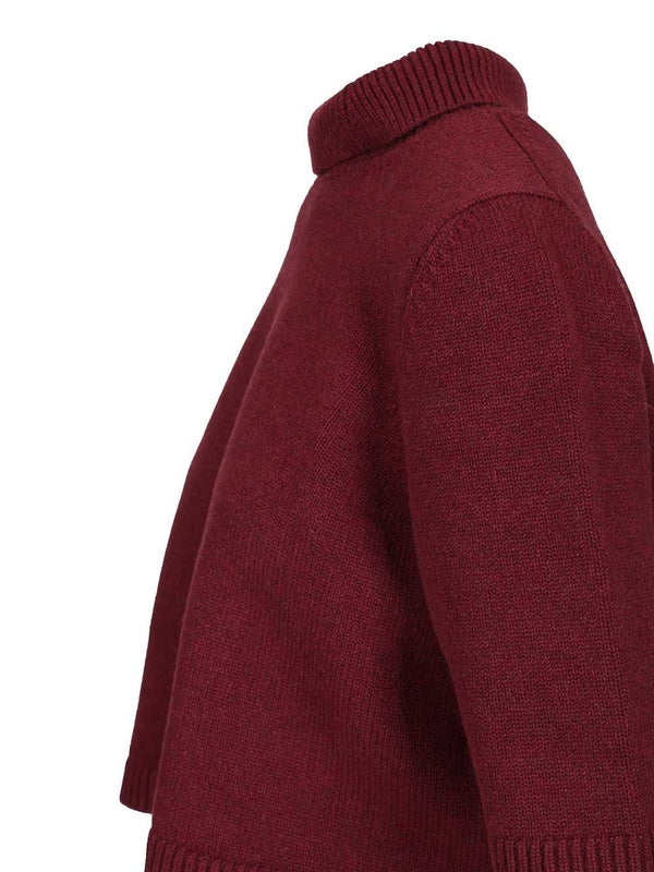 Alaia Burgundy Knitted - Image 3