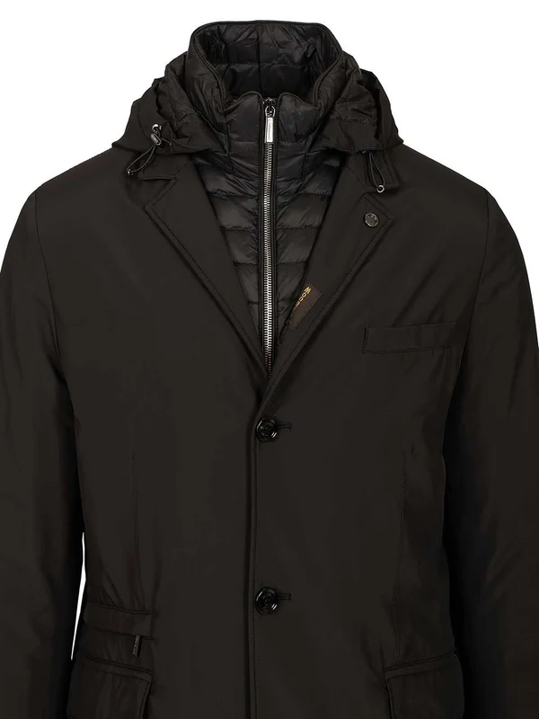 Moorer Black Parka - Image 4