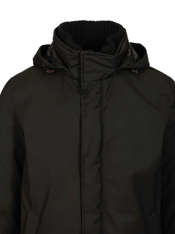 Herno Black Parka - Image 4
