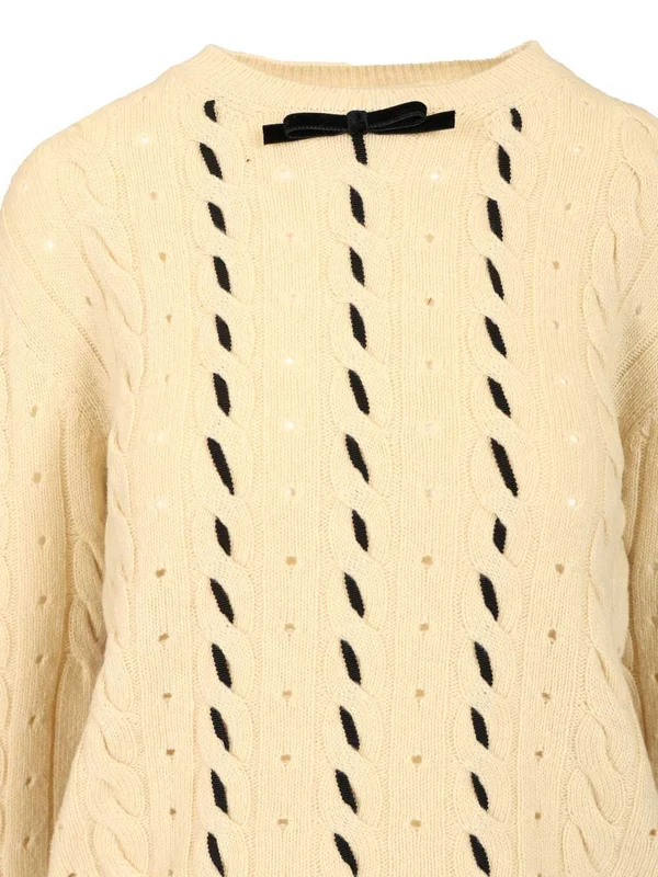 Valentino Beige Knitted - Image 4