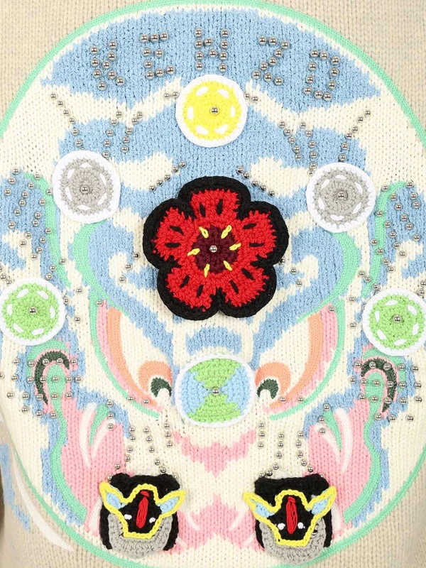 Kenzo Beige Cardigans - Image 6