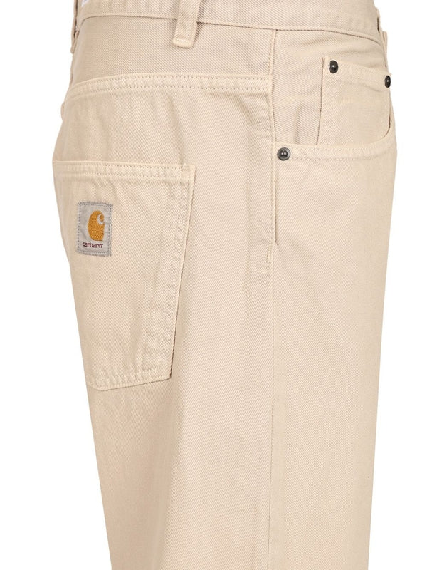 Carhartt Beige Denim Pants - Image 4