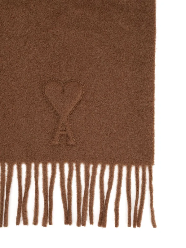 Ami Brown Wool Mufflers - Image 2