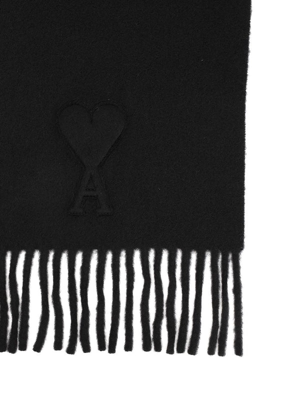 Ami Black Wool Mufflers - Image 2