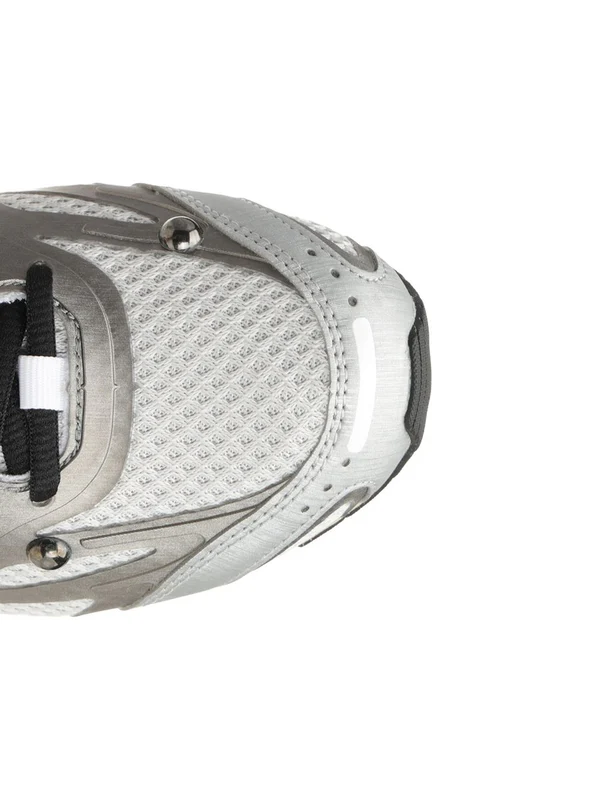 Adidas Grey Low Top Sneakers - Image 4