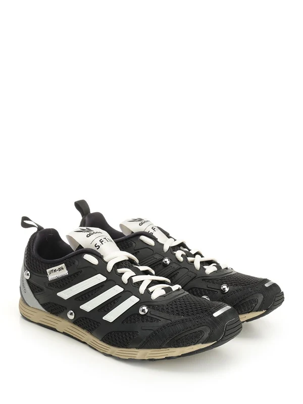 Adidas Black Low Top Sneakers - Image 2
