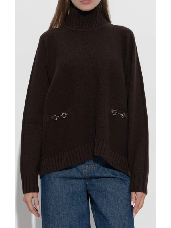Gucci Brown Knitted - Image 2