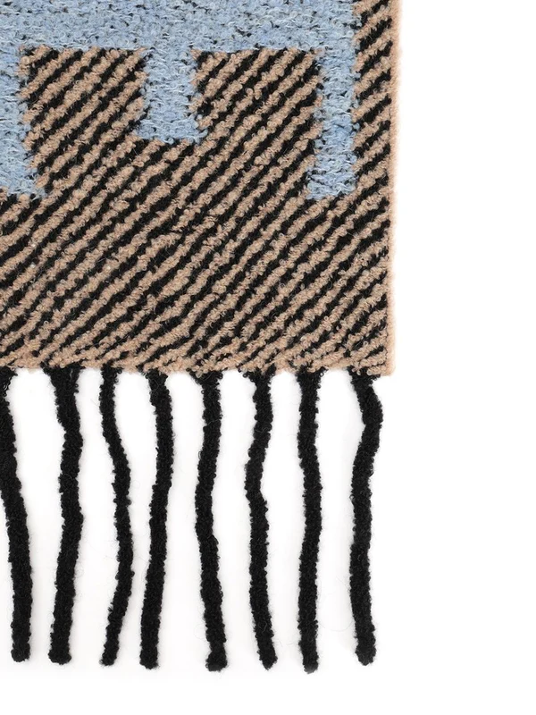 Loewe Grey Wool Mufflers - Image 2