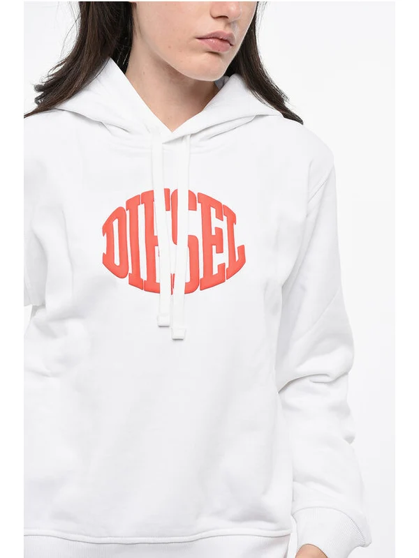Diesel White Hoodies - Image 3