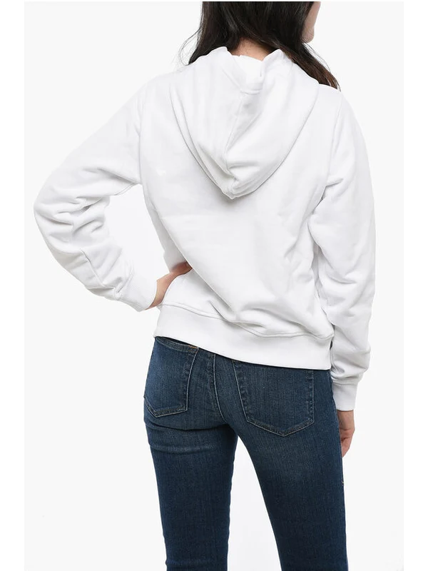 Diesel White Hoodies - Image 2