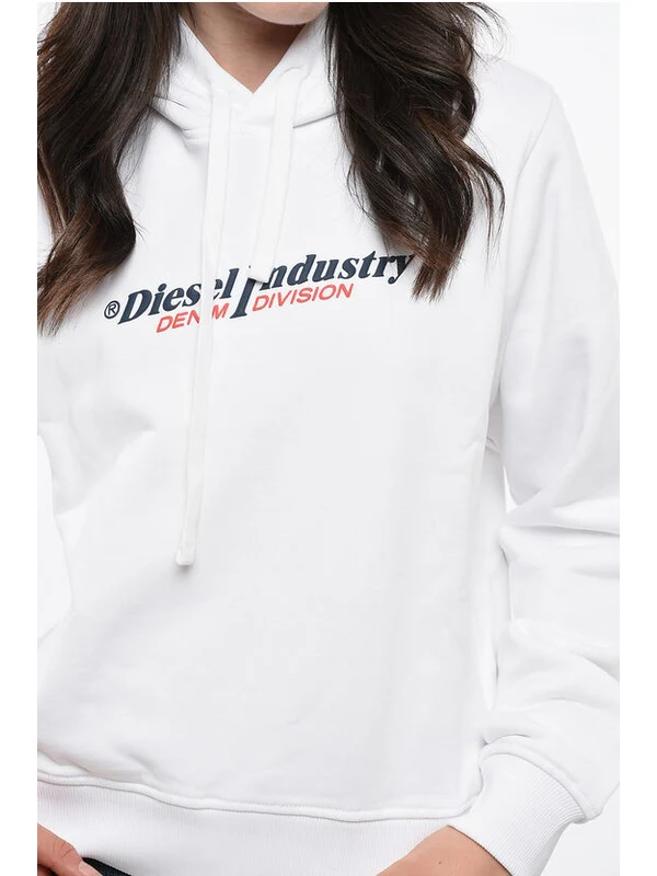 Diesel White Hoodies - Image 3