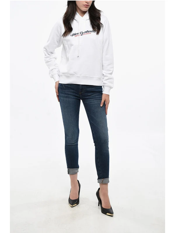 Diesel White Hoodies - Image 4