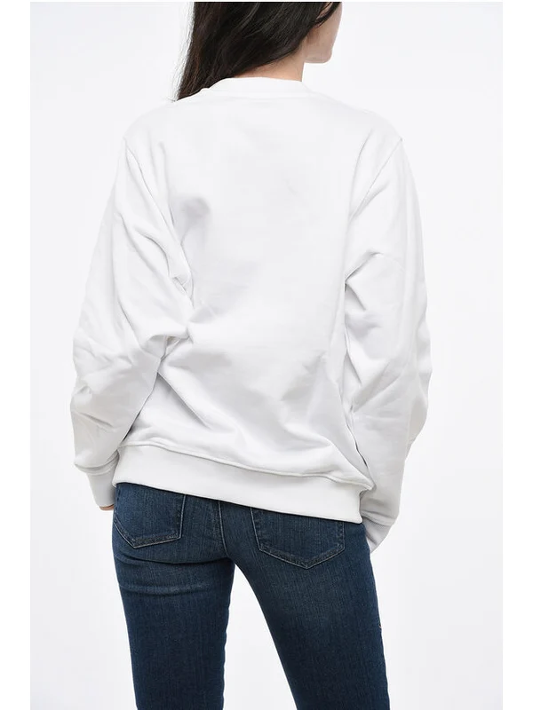 Diesel White Sweatshirts - Image 2