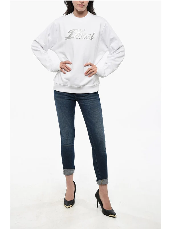 Diesel White Sweatshirts - Image 4