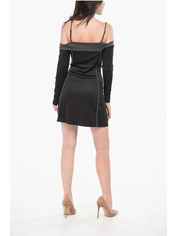Diesel Black Mini Dress - Image 2