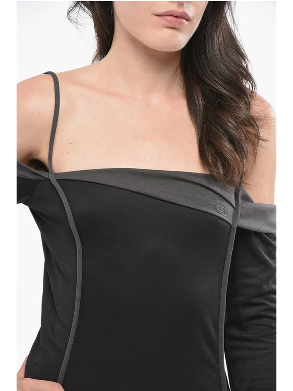 Diesel Black Mini Dress - Image 3