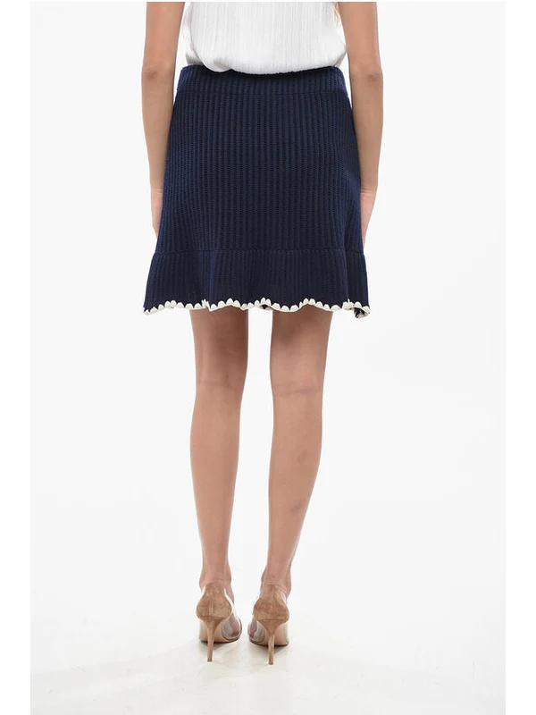 Self-Portrait Navy Skirts - Image 2