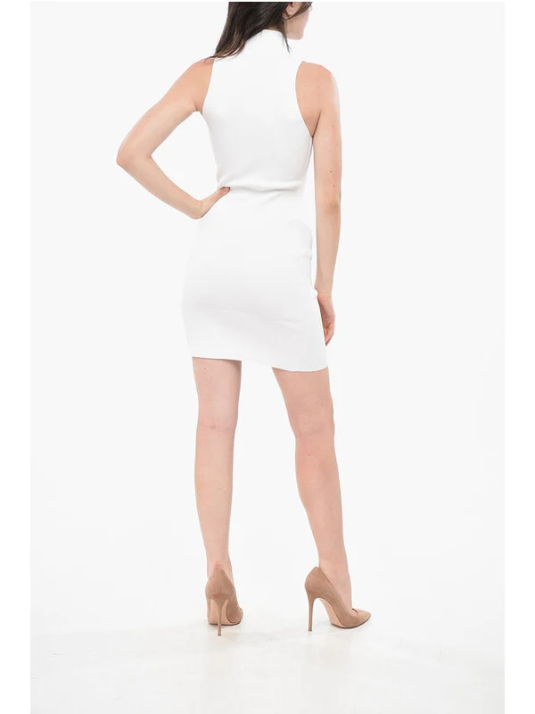 Diesel White Mini Dress - Image 2