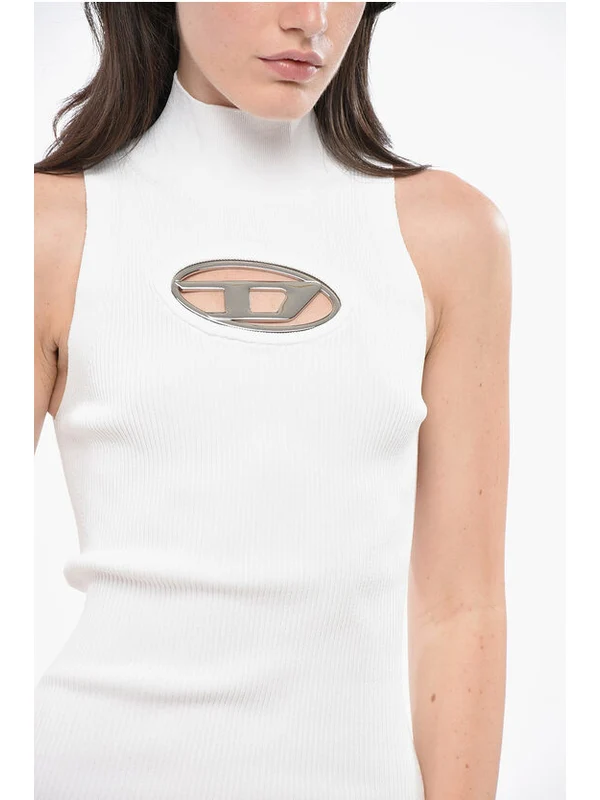 Diesel White Mini Dress - Image 3