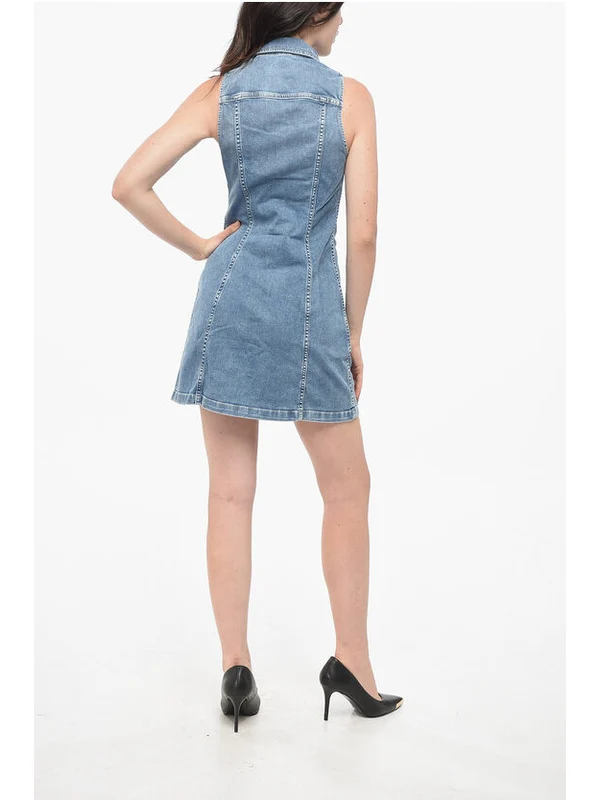 Diesel Blue Mini Dress - Image 2
