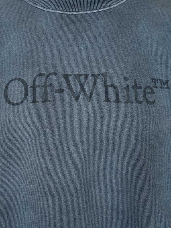 Off-White Blue Sweatshirts - Image 3