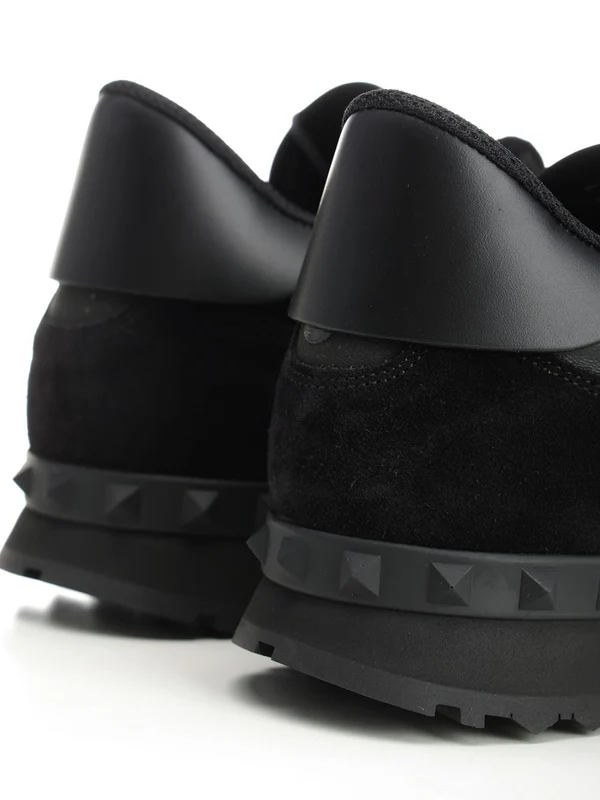 Valentino Black Low Top Sneakers - Image 6