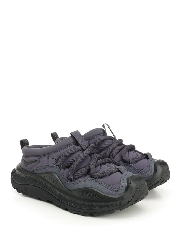 Hoka One One Black Low Top Sneakers - Image 2