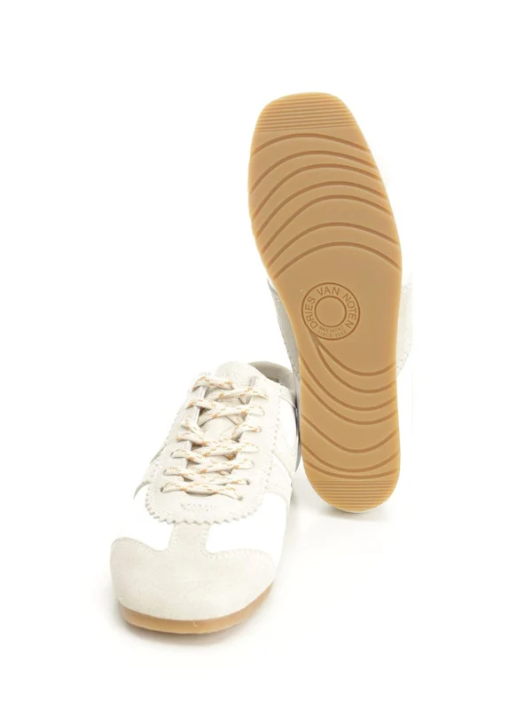 Dries Van Noten White Low Top Sneakers - Image 5