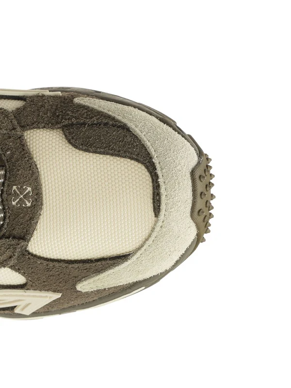 Off-White Green Low Top Sneakers - Image 4